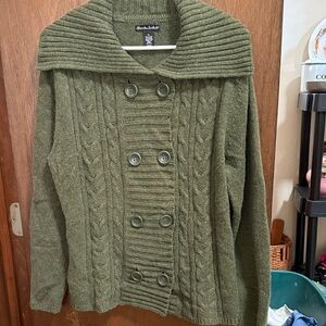 Alexandra Bartlett Olive Sweater